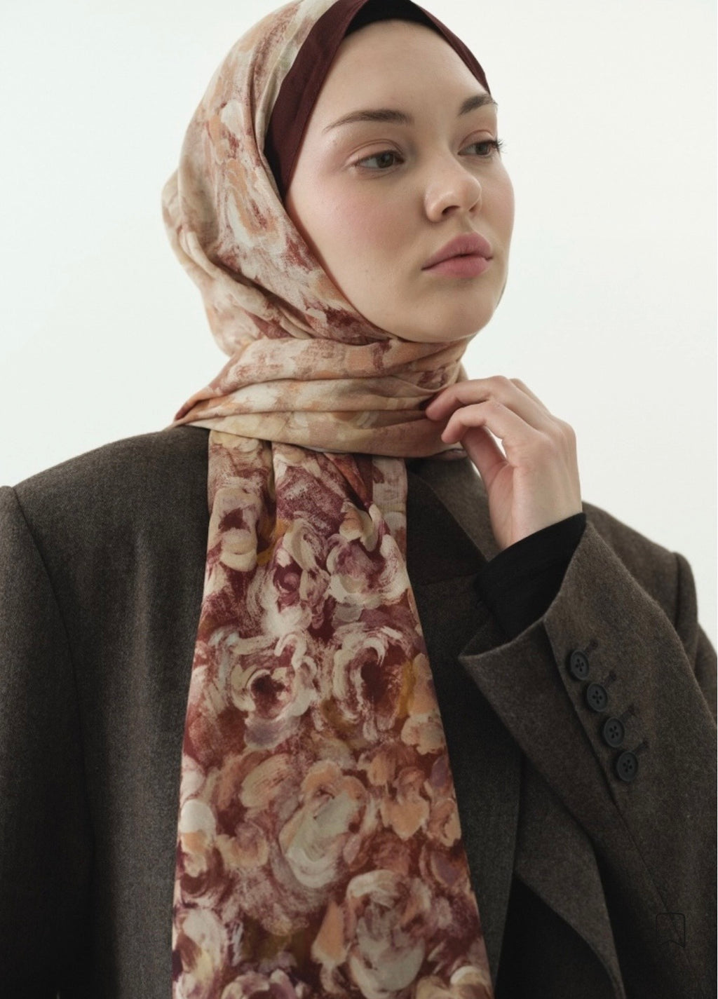 FRESH SCARFS - Pearlie Baumwolle Viskose Hijab