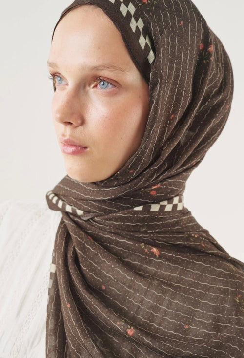 FRESH SCARFS - Garden Essence Soft-Viskose Hijab