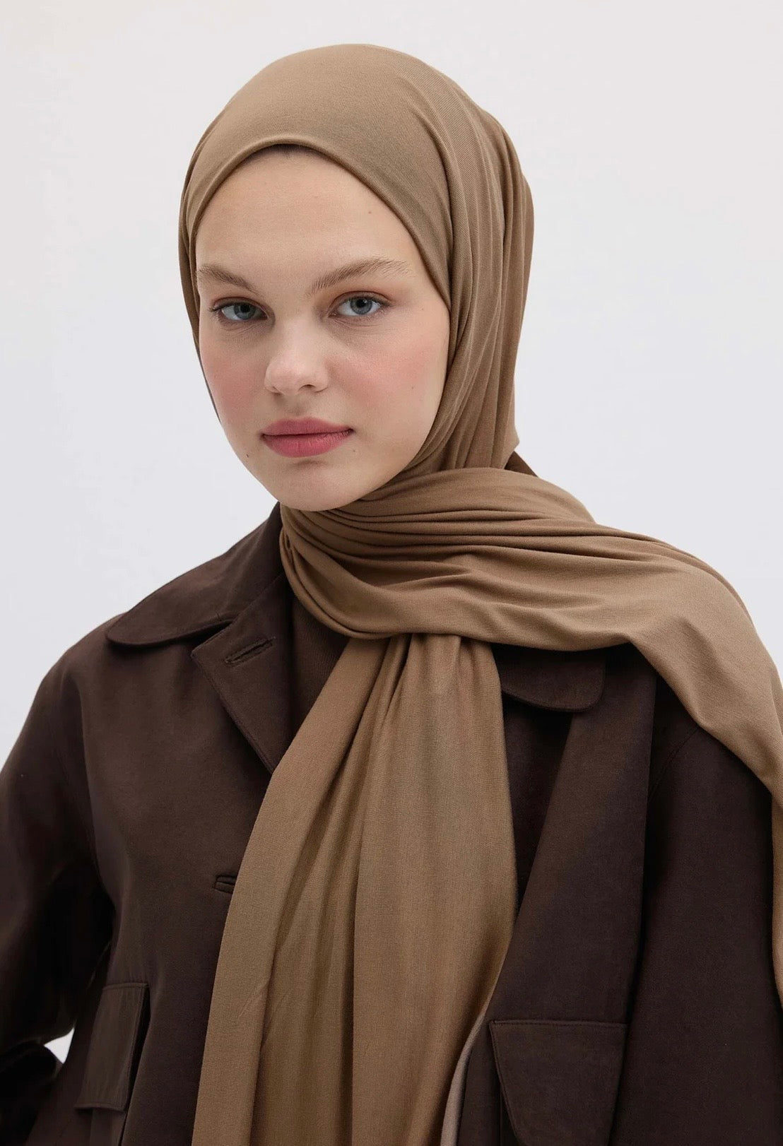 FRESH SCARFS - Bamboo Jersey Cappuccino