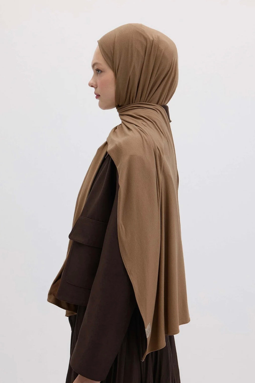 FRESH SCARFS - Bamboo Jersey Cappuccino