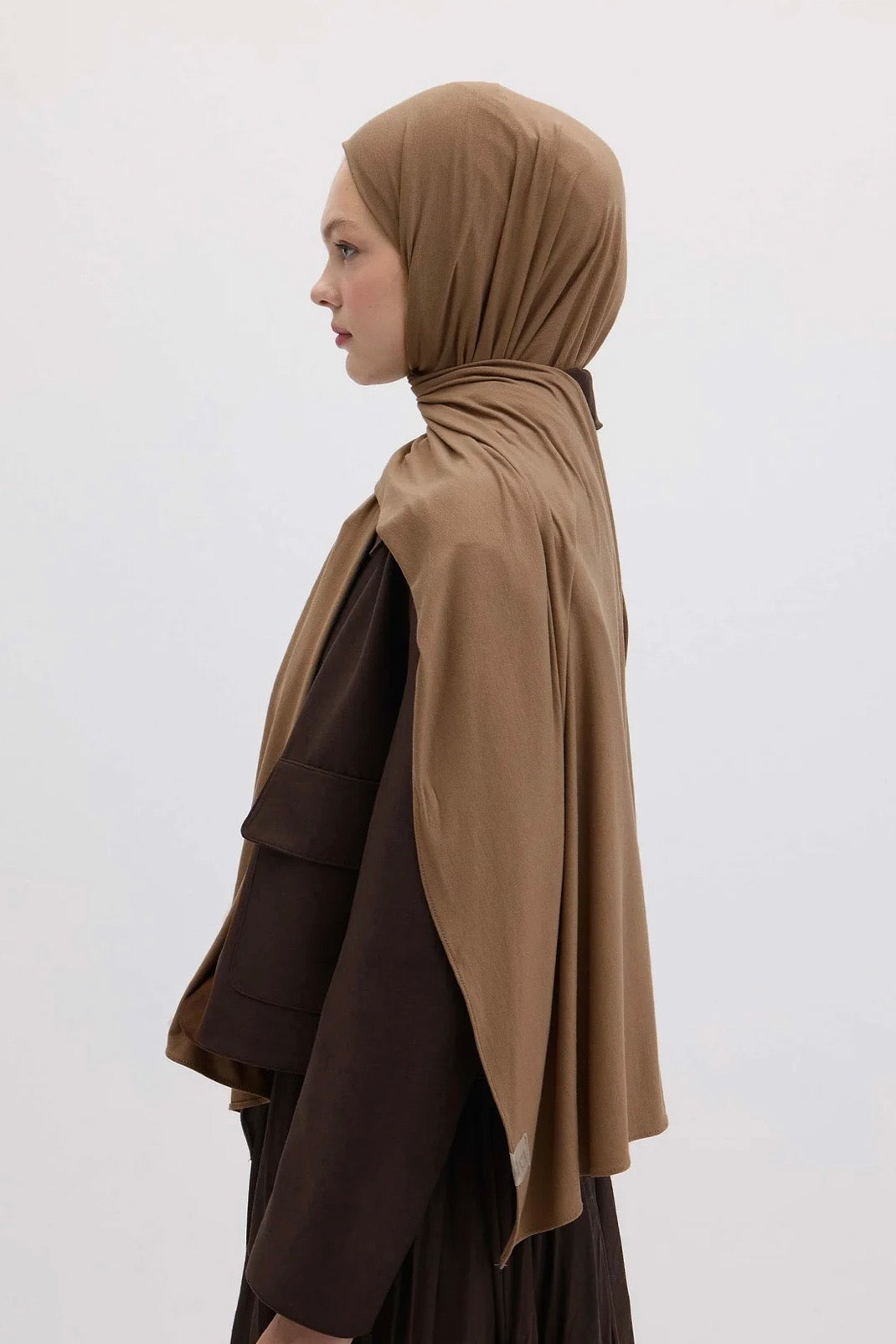 FRESH SCARFS - Bamboo Jersey Cappuccino