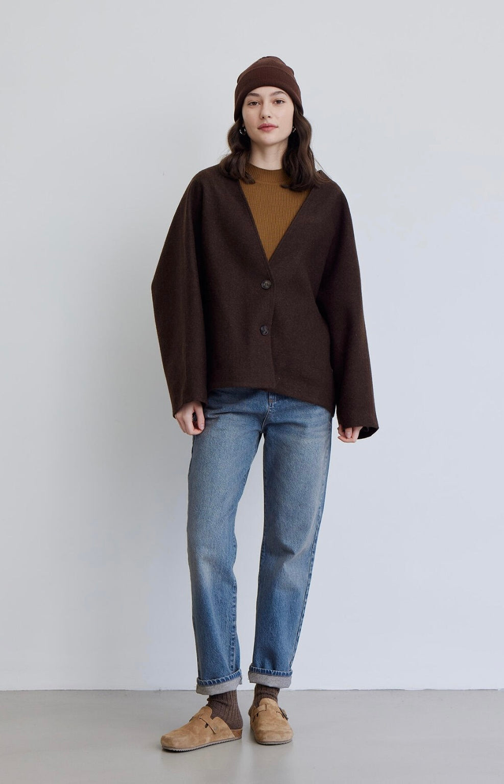 MANUKA - Milana Jacke  Braun