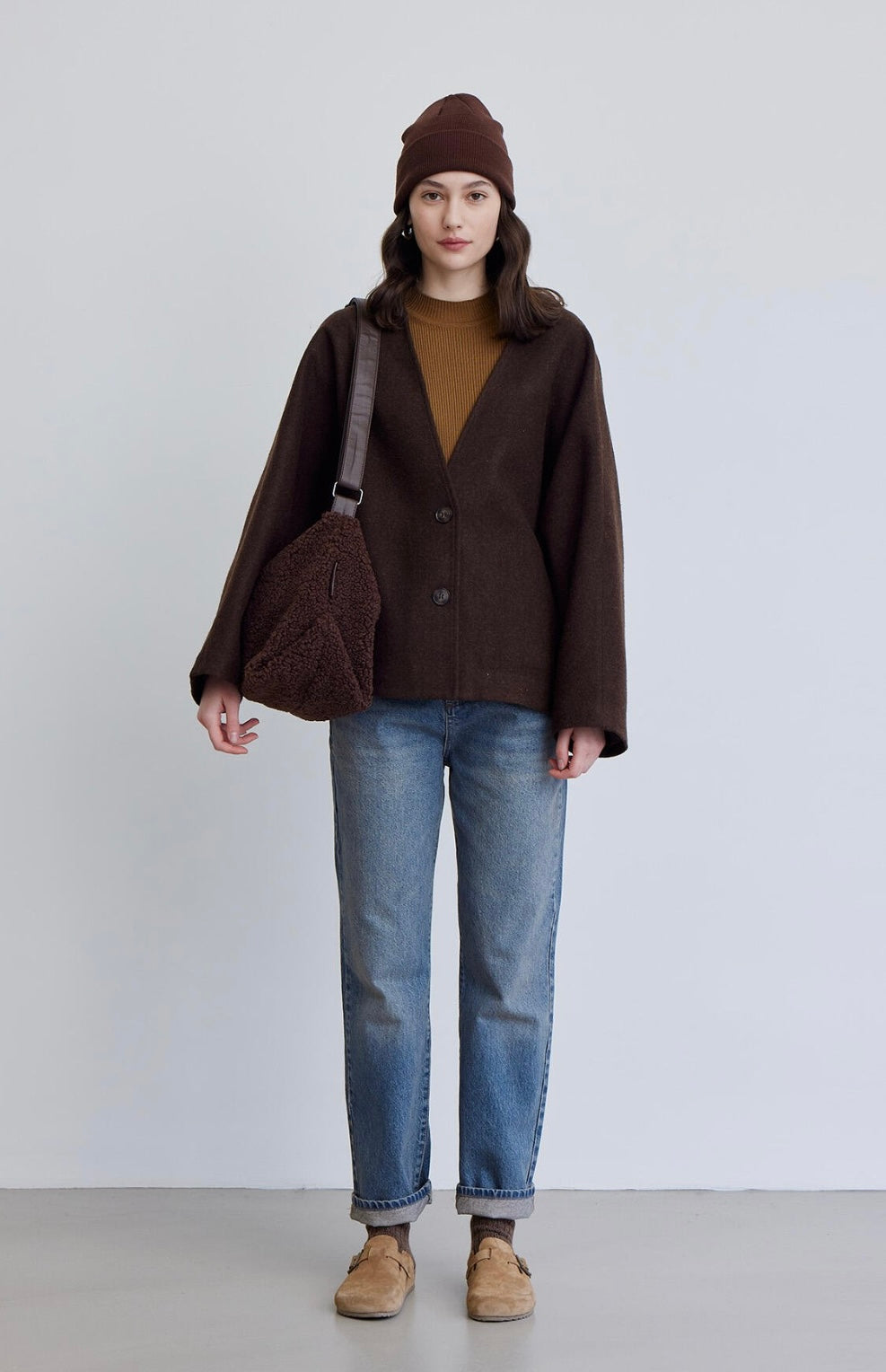 MANUKA - Milana Jacke  Braun