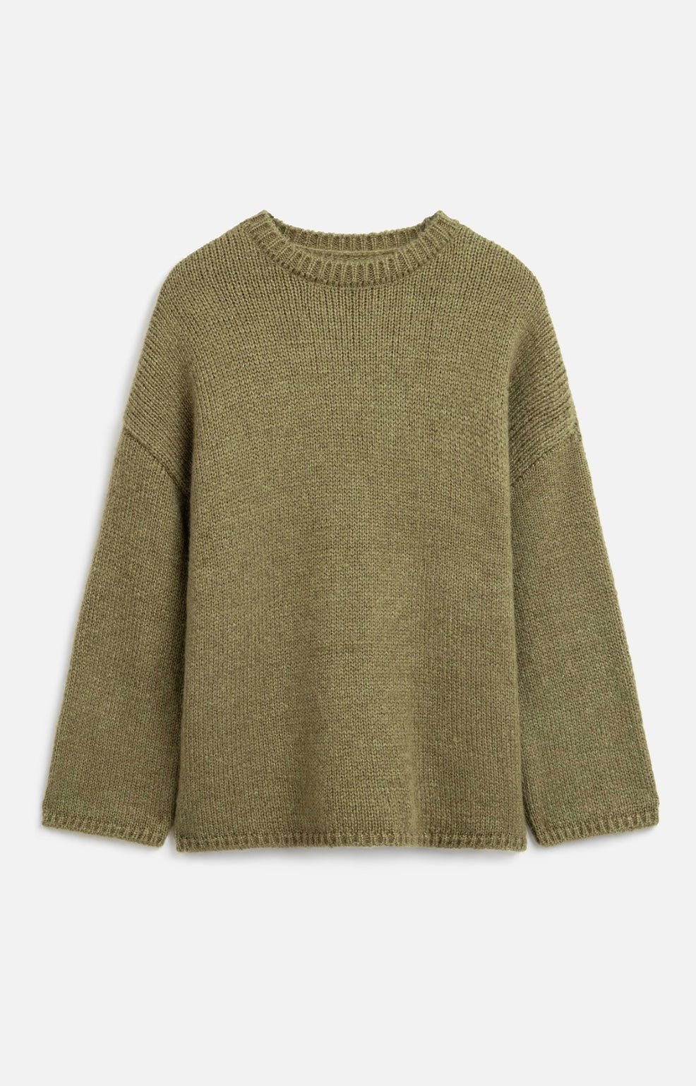 MANUKA - Oversize Pullover Grün