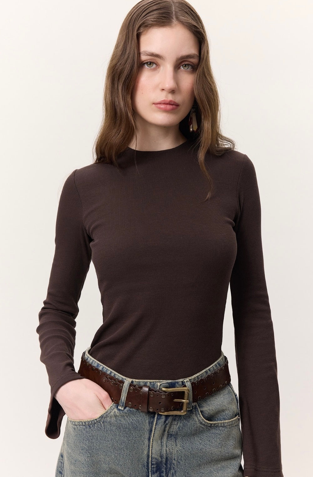 MANUKA - Slim Body Dunkelbraun