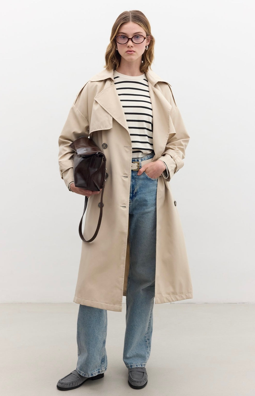 MANUKA - Trenchcoat Beige