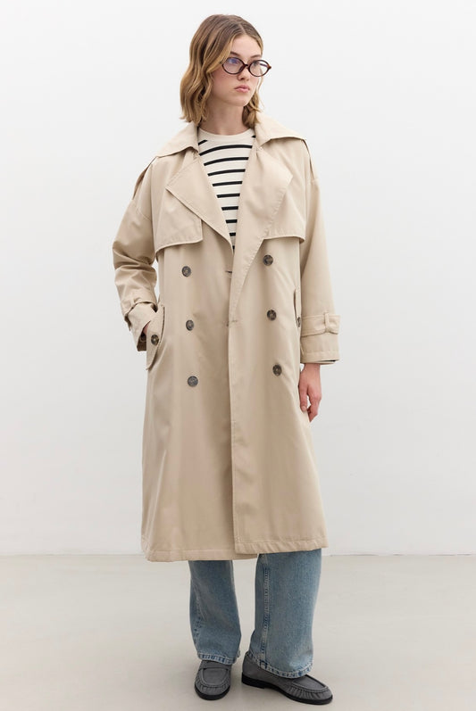 MANUKA - Trenchcoat Beige