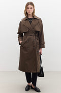 MANUKA - Trenchcoat Braun