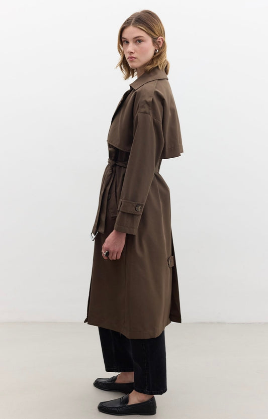 MANUKA - Trenchcoat Braun