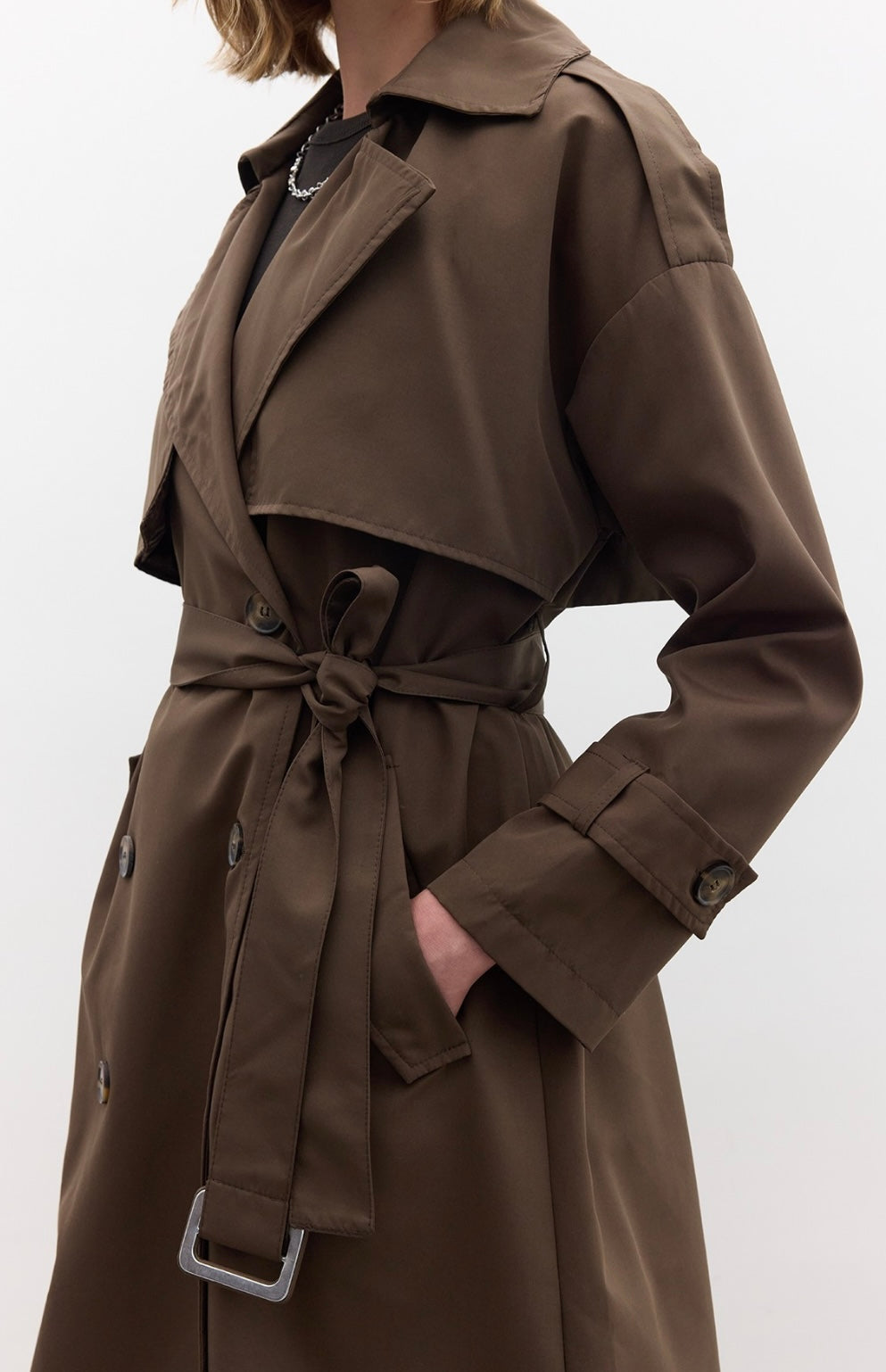 MANUKA - Trenchcoat Braun