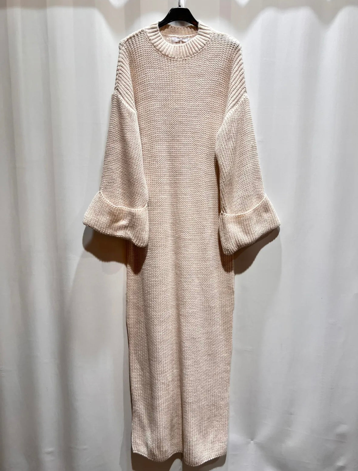 Strickkleid - Beige