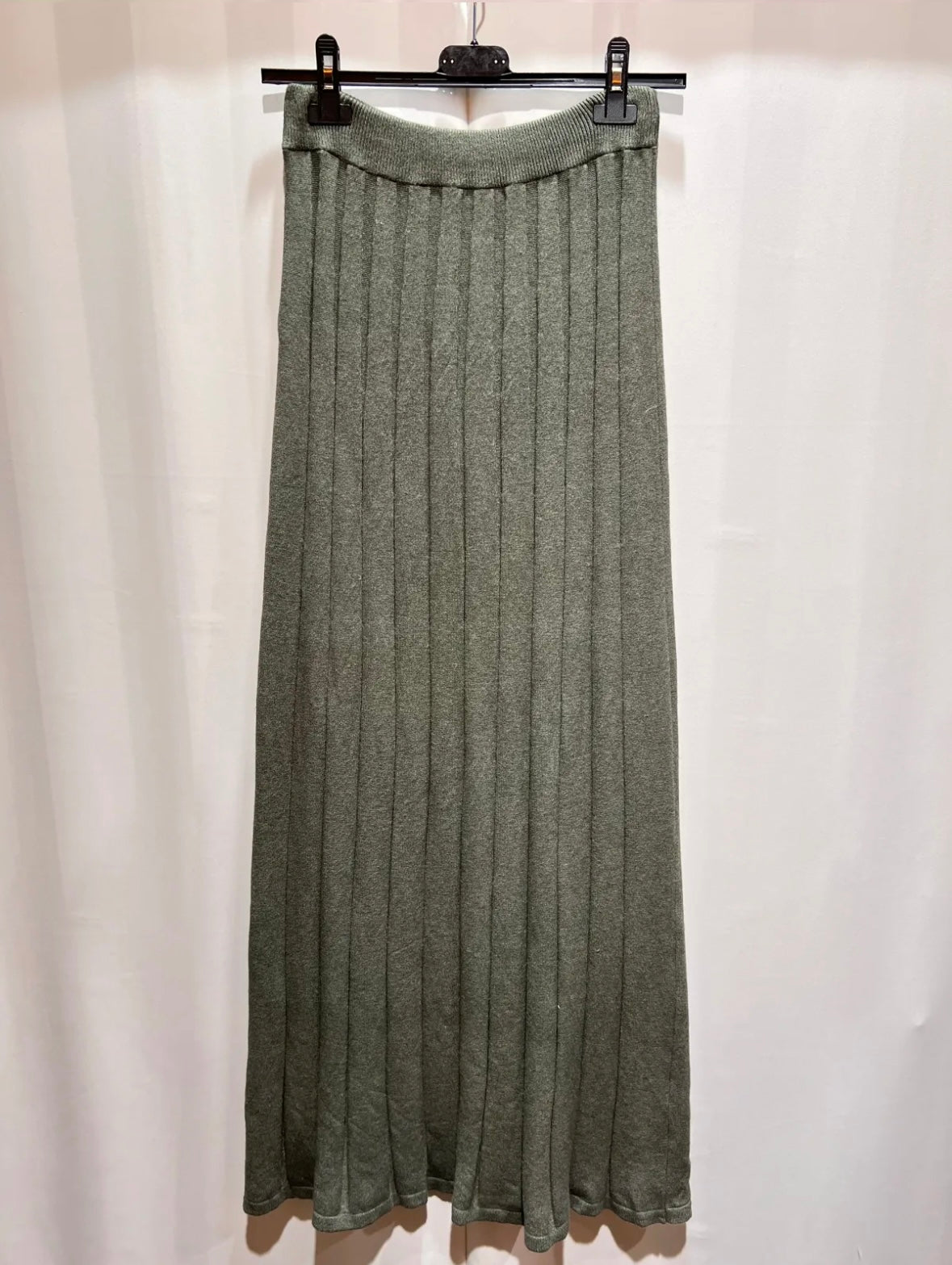 Plissee Rock - Olive